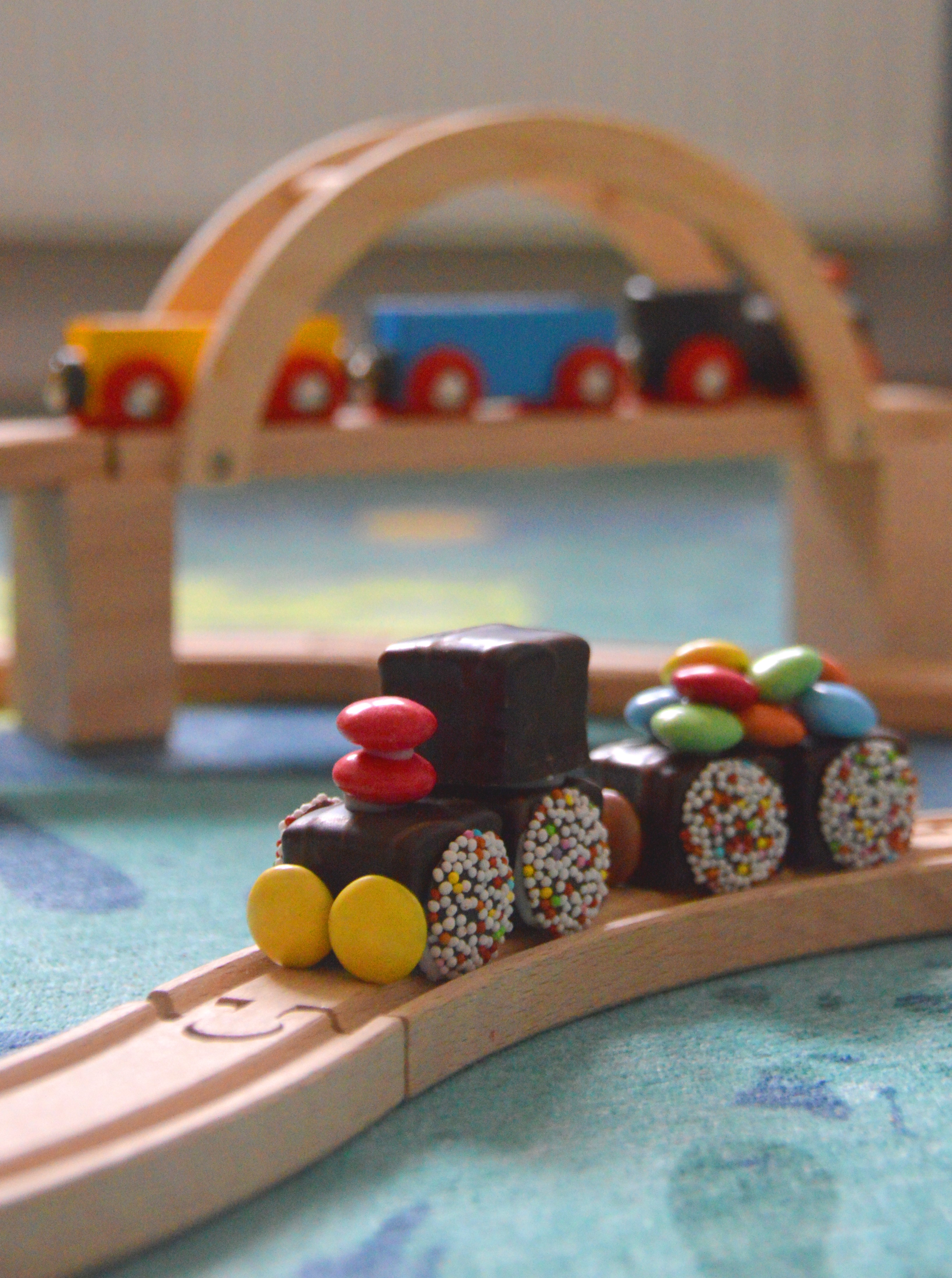 Eisenbahn Dominosteine