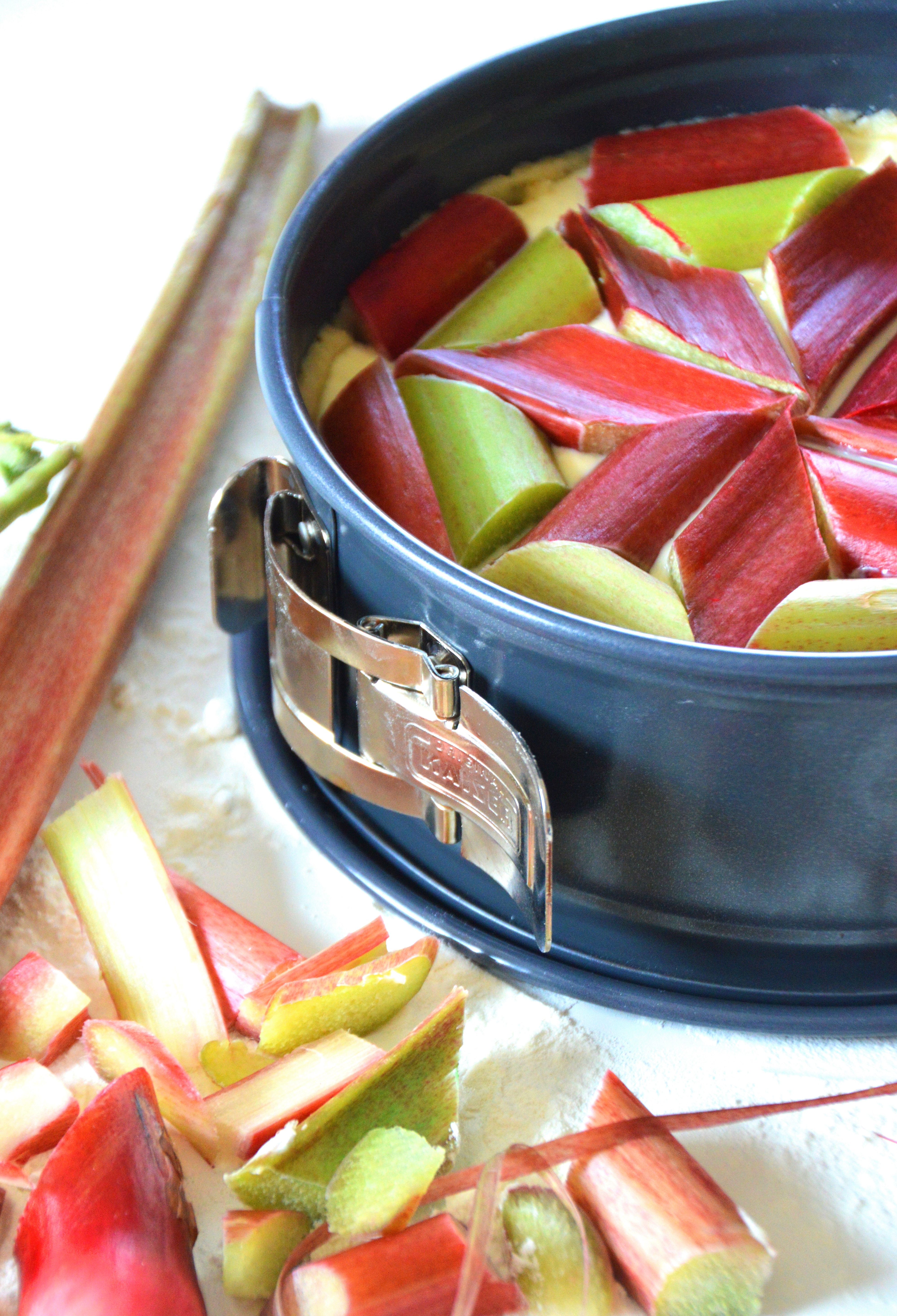 Rhabarber-Käsekuchen 1